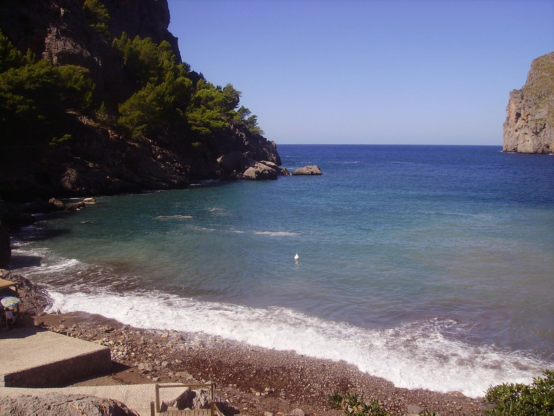 Bucht von Sa Calobra auf Mallorca