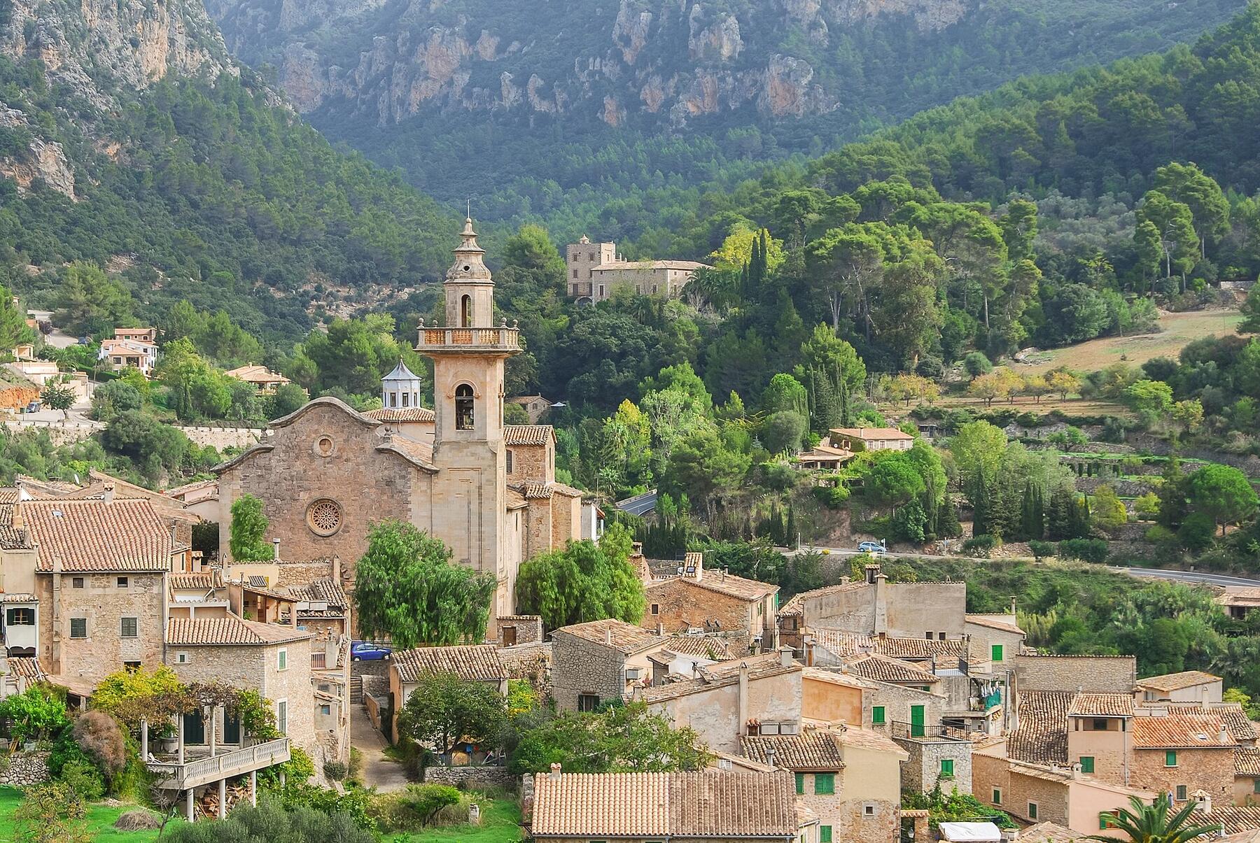 Bergdorf Valldemossa auf Mallorca
